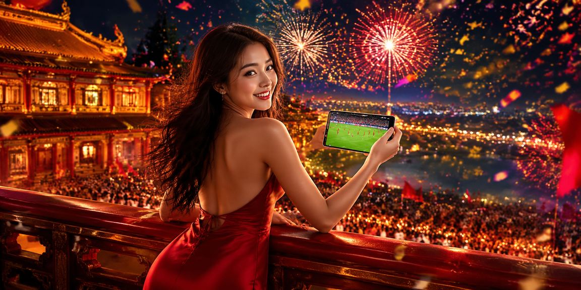 Sân vận động bóng đá vào buổi tối tại Việt Nam với ánh đèn rực rỡ